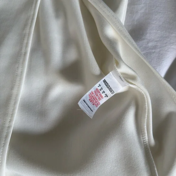 Missguided Midi White Bodycon Dress - Picture 4 of 4